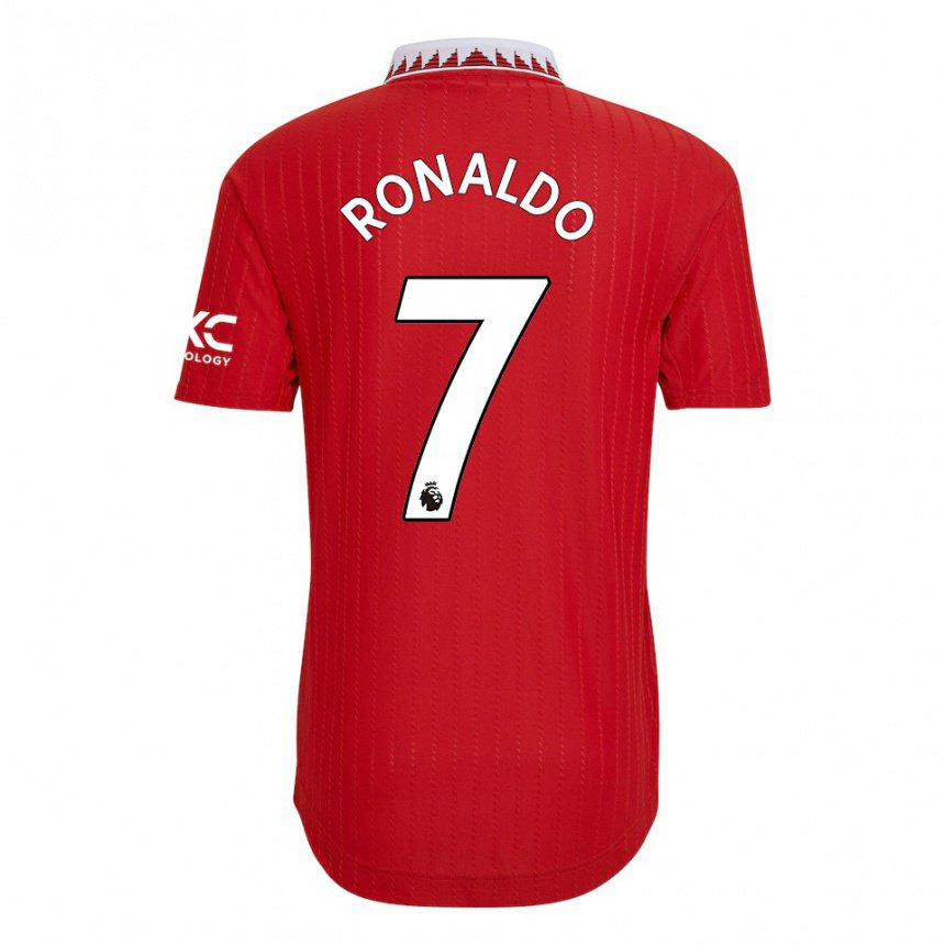 Hombre Camiseta Cristiano Ronaldo Rojo 1ª Equipación 2022/23 La