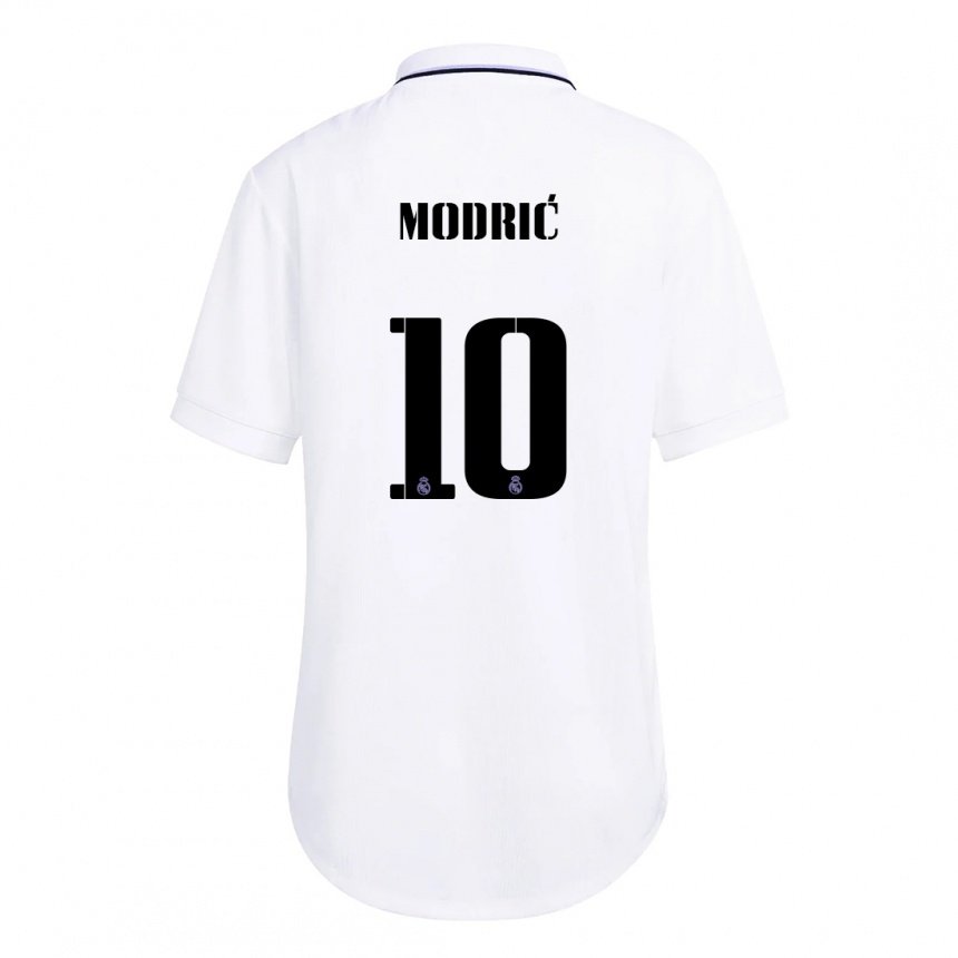 Hombre Luka Modric #10 Púrpura 1ª Equipación 2022/23 La Camisa Argentina