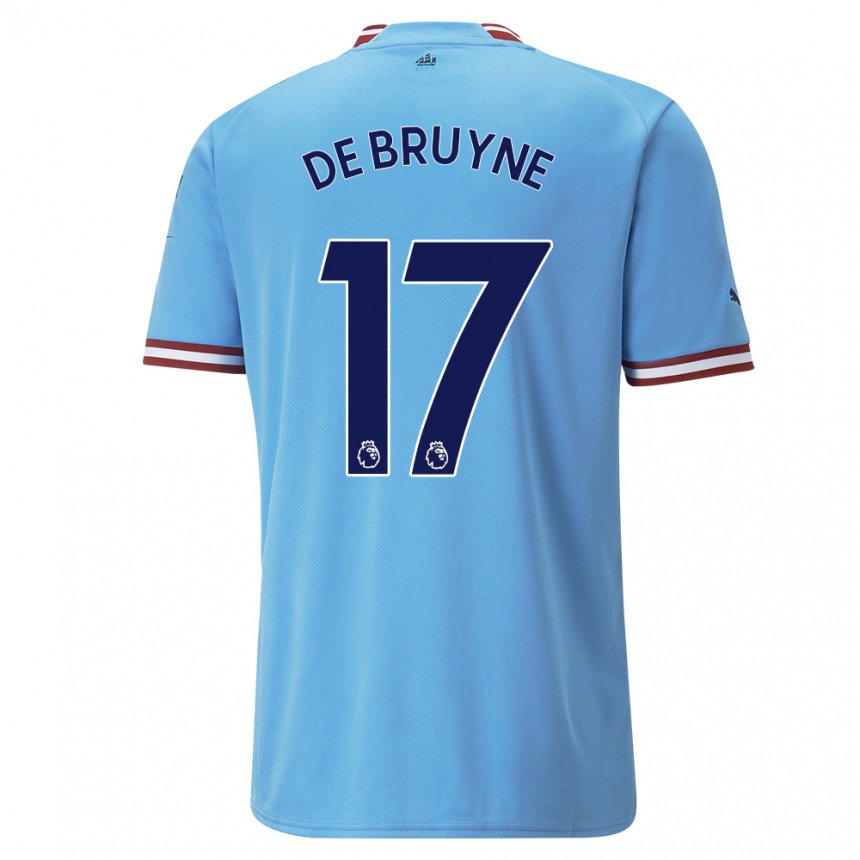 Hombre Camiseta De #17 Azul Rojo Equipación 2022/23 La Camisa