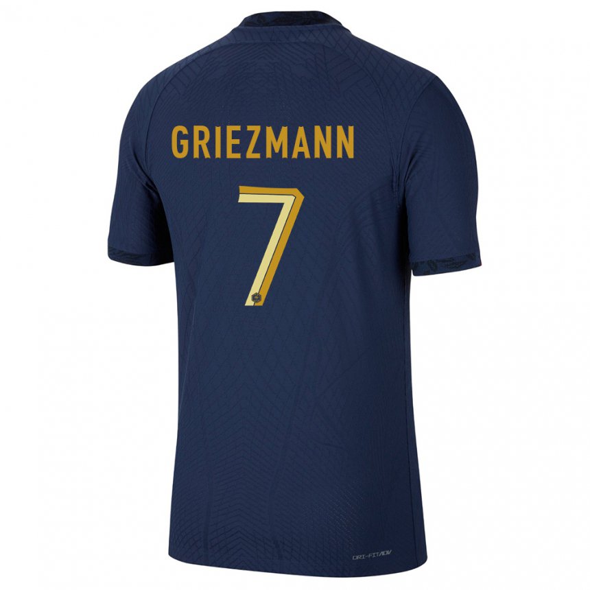 Niño Camiseta Antoine Griezmann #7 Azul Marino 1ª Equipación 22-24 La Argentina