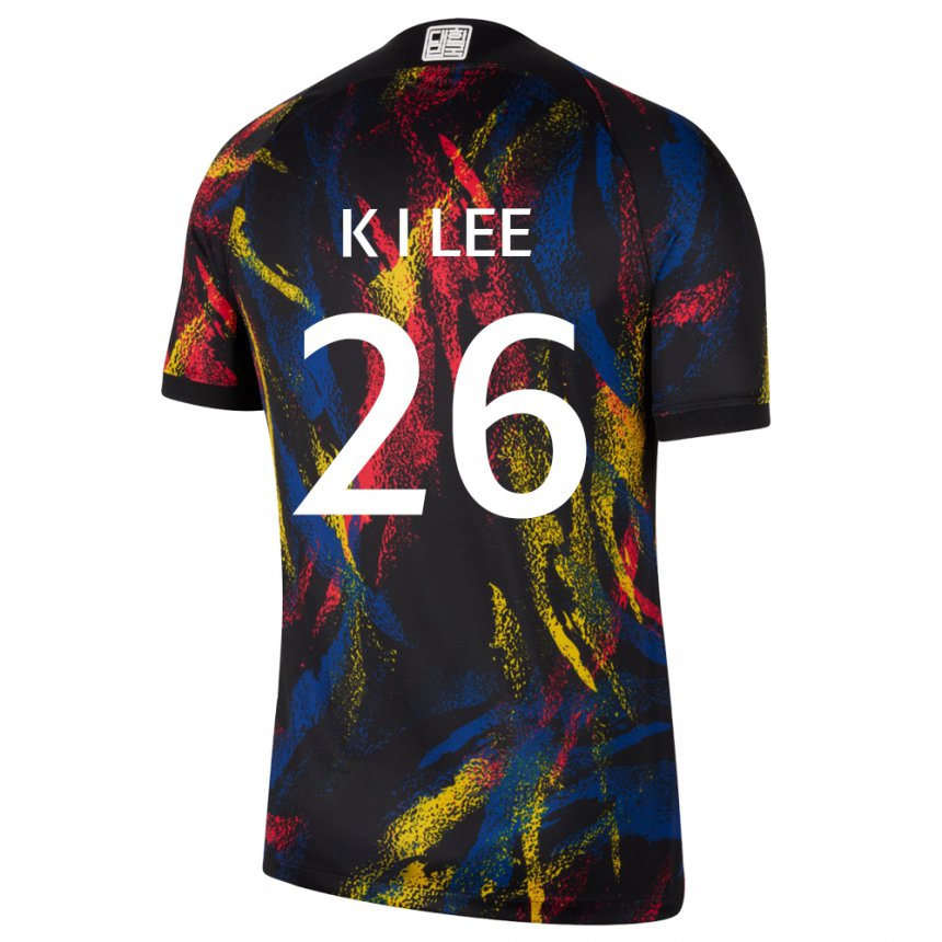 Niño Camiseta Corea Del Sur Kang-in Lee #26 Multicolores 2ª Equipación 22-24 La Camisa Argentina