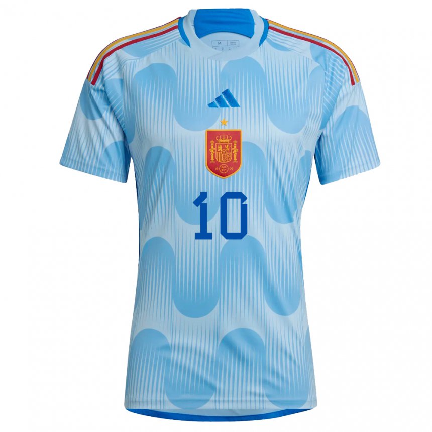 Niño Camiseta España Jennifer #10 Cielo 2ª Equipación 22-24 La Argentina
