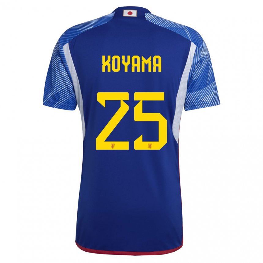 Mujer Camiseta Japón Shinomi Koyama #25 Azul Real 1ª Equipación 22-24 La Camisa Argentina