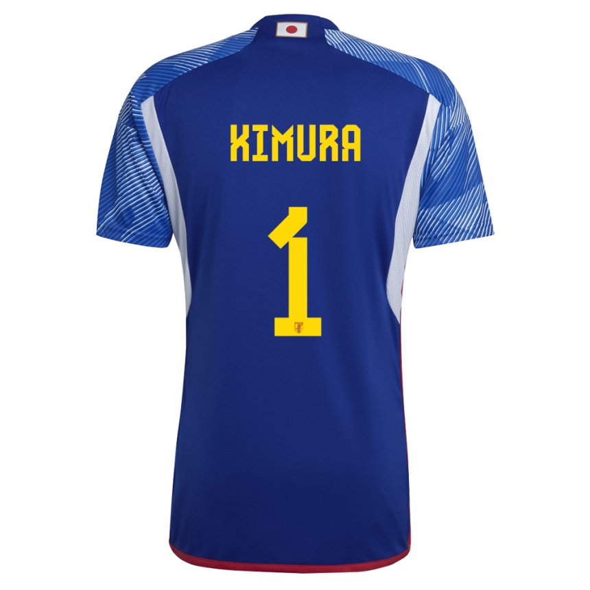 Mujer Camiseta Japón Ryoya Kimura #1 Azul Real 1ª Equipación 22-24 La Camisa Argentina