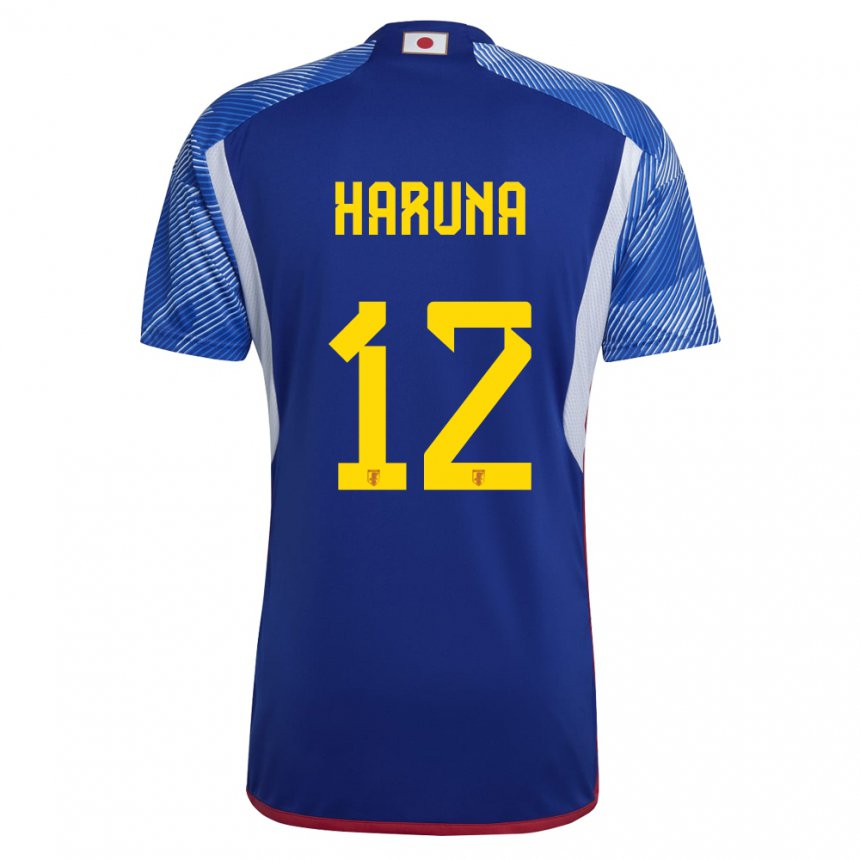 Mujer Camiseta Japón Ryusei Haruna #12 Azul Real 1ª Equipación 22-24 La Camisa Argentina