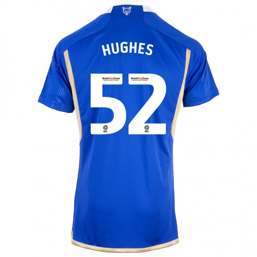 Niño Camiseta Iestyn Hughes #52 Azul 1ª Equipación 2023/24 La Camisa Argentina