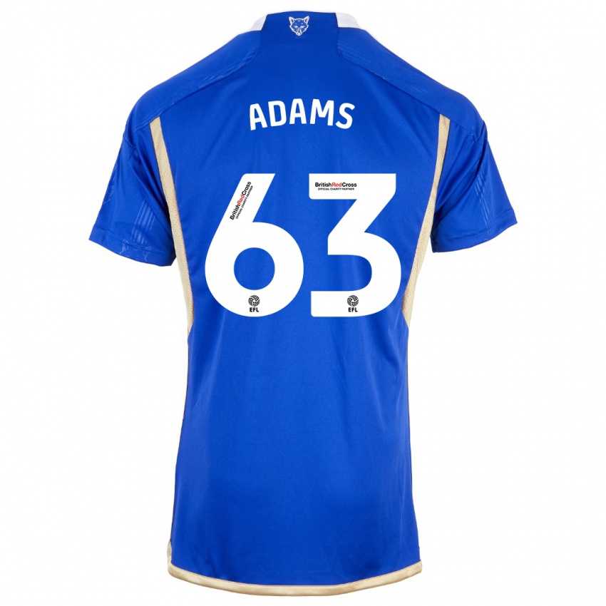 Niño Camiseta Bayli Spencer Adams #63 Azul 1ª Equipación 2023/24 La Camisa Argentina