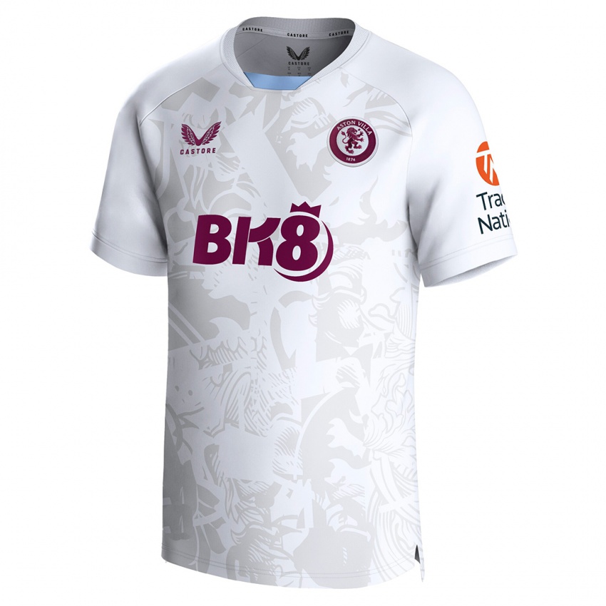 Niño Camiseta Charlie Lutz #0 Blanco 2ª Equipación 2023/24 La Camisa Argentina