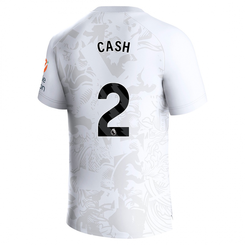 Niño Camiseta Matty Cash #2 Blanco 2ª Equipación 2023/24 La Camisa Argentina