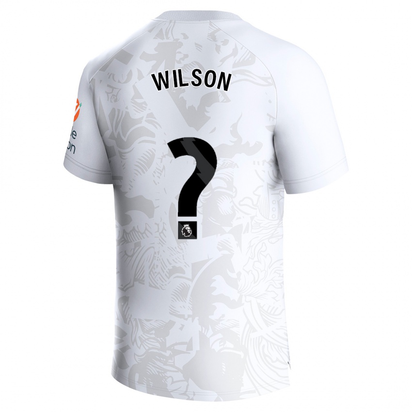 Niño Camiseta Rory Wilson #0 Blanco 2ª Equipación 2023/24 La Camisa Argentina
