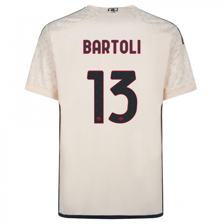 Niño Camiseta Elisa Bartoli #13 Blanquecino 2ª Equipación 2023/24 La Camisa Argentina
