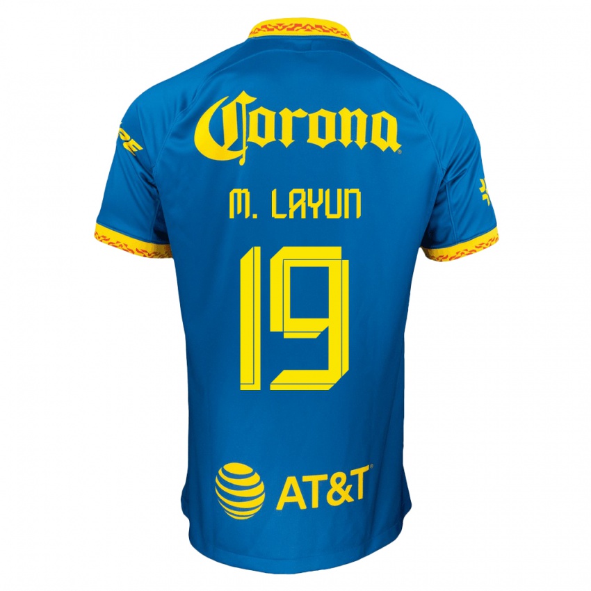 Niño Camiseta Miguel Layun #19 Azul 2ª Equipación 2023/24 La Camisa Argentina