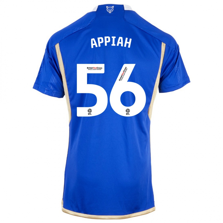 Hombre Camiseta Paul Appiah #56 Azul Real 1ª Equipación 2023/24 La Camisa Argentina