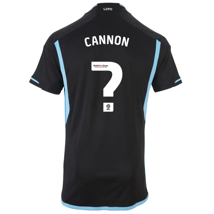Hombre Camiseta Thomas Cannon #0 Negro 2ª Equipación 2023/24 La Camisa Argentina