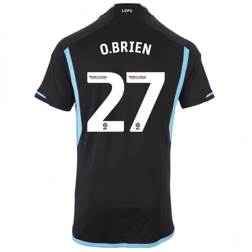 Hombre Camiseta Shannon O'brien #27 Negro 2ª Equipación 2023/24 La Camisa Argentina