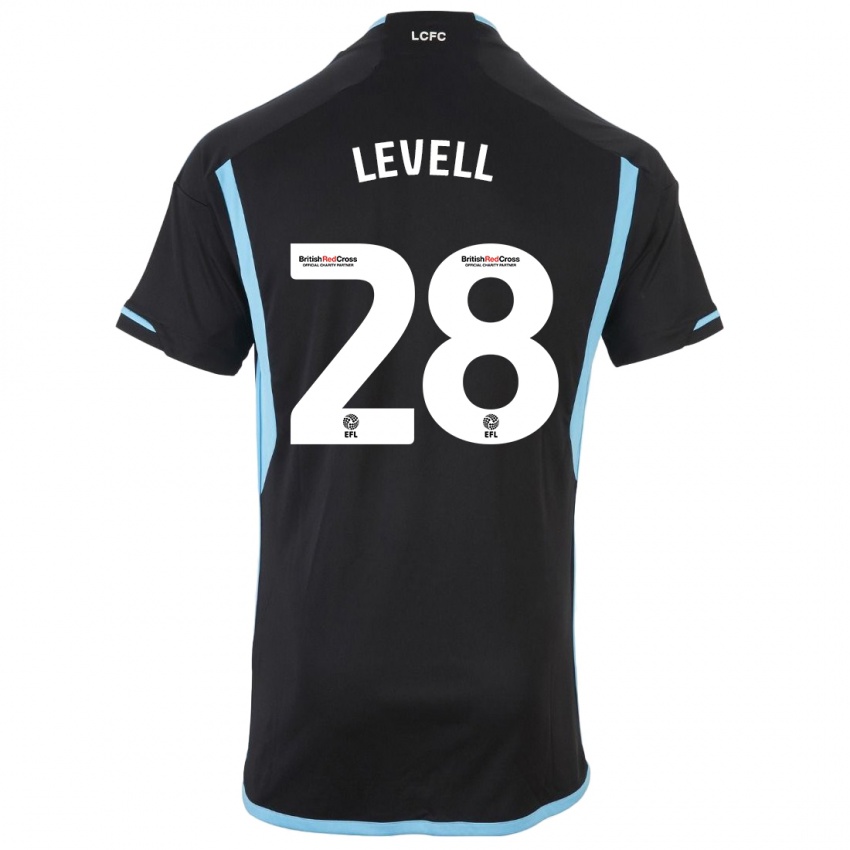 Hombre Camiseta Kirstie Levell #28 Negro 2ª Equipación 2023/24 La Camisa Argentina