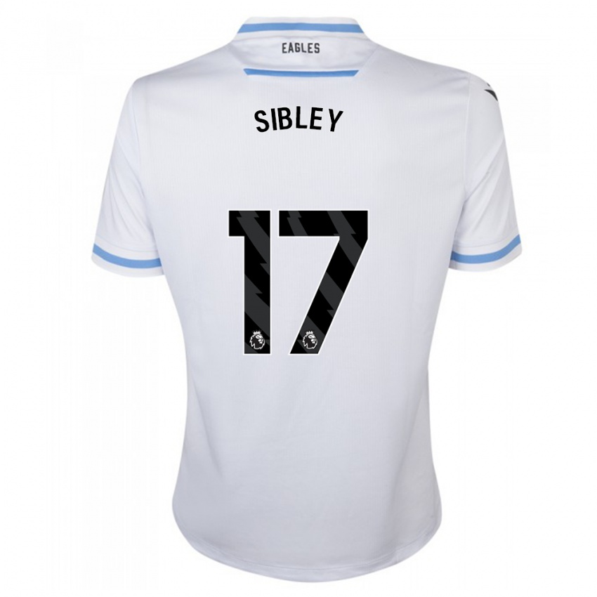 Hombre Camiseta Isabella Sibley #17 Blanco 2ª Equipación 2023/24 La Camisa Argentina