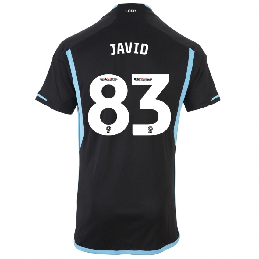 Mujer Camiseta Abdullah Javid #83 Negro 2ª Equipación 2023/24 La Camisa Argentina