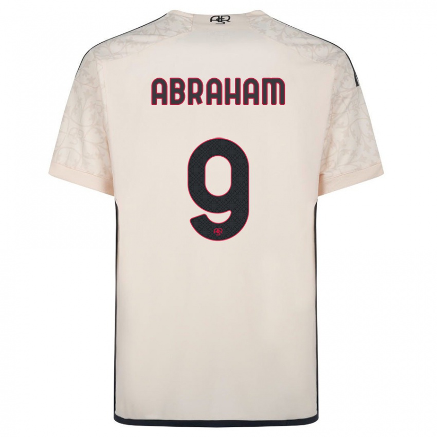 Mujer Camiseta Tammy Abraham #9 Blanquecino 2ª Equipación 2023/24 La Camisa Argentina