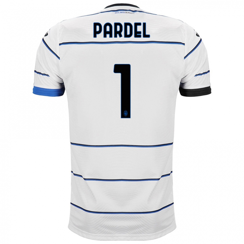 Mujer Camiseta Piotr Pardel #1 Blanco 2ª Equipación 2023/24 La Camisa Argentina