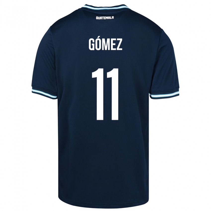 Hombre Camiseta Guatemala Savianna Gómez #11 Azul 2ª Equipación 24-26 La Camisa Argentina