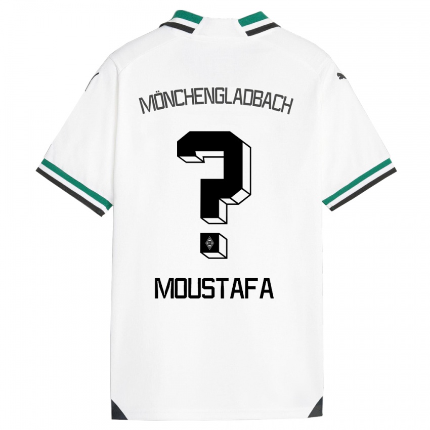 Niño Camiseta Seif Ashraf Moustafa #0 Blanco Verde 1ª Equipación 2023/24 La Camisa Argentina