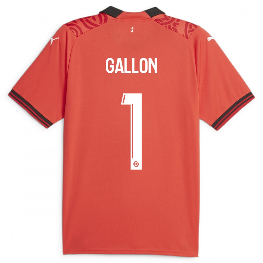 Niño Camiseta Gauthier Gallon #1 Rojo 1ª Equipación 2023/24 La Camisa Argentina