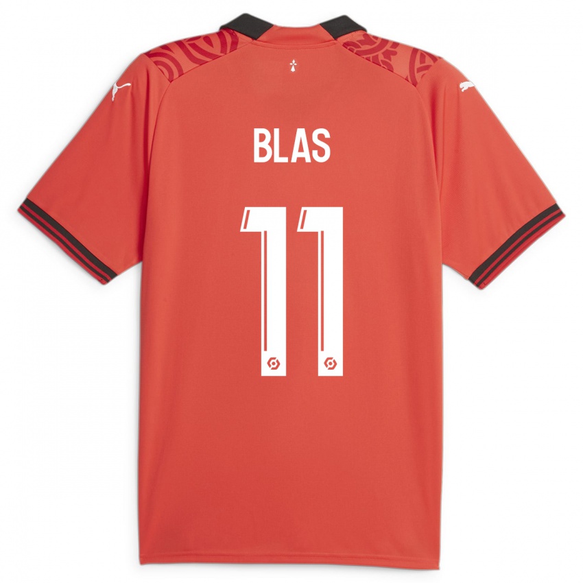 Niño Camiseta Ludovic Blas #11 Rojo 1ª Equipación 2023/24 La Camisa Argentina