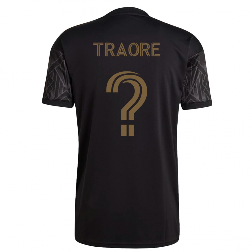 Niño Camiseta Mohamed Traore #0 Negro 1ª Equipación 2023/24 La Camisa Argentina