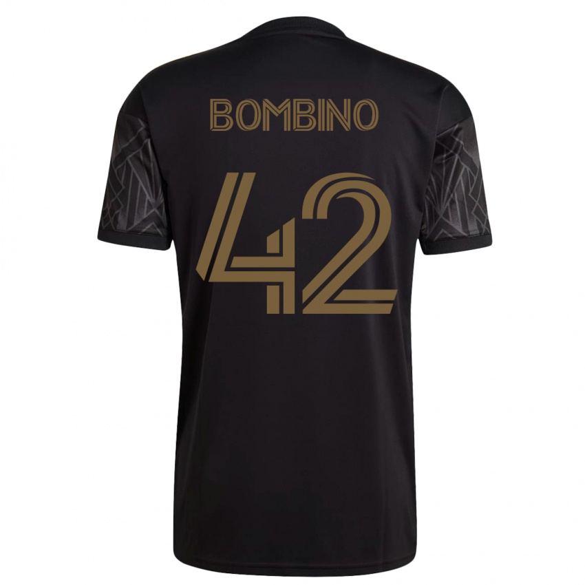 Niño Camiseta Luca Bombino #42 Negro 1ª Equipación 2023/24 La Camisa Argentina