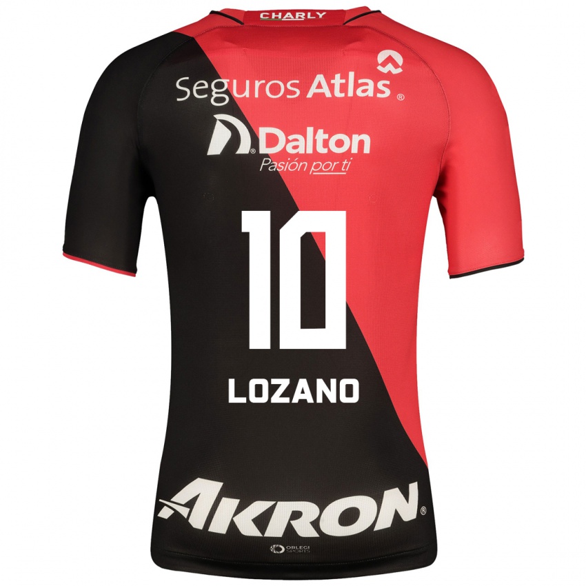 Niño Camiseta Brian Lozano #10 Negro 1ª Equipación 2023/24 La Camisa Argentina