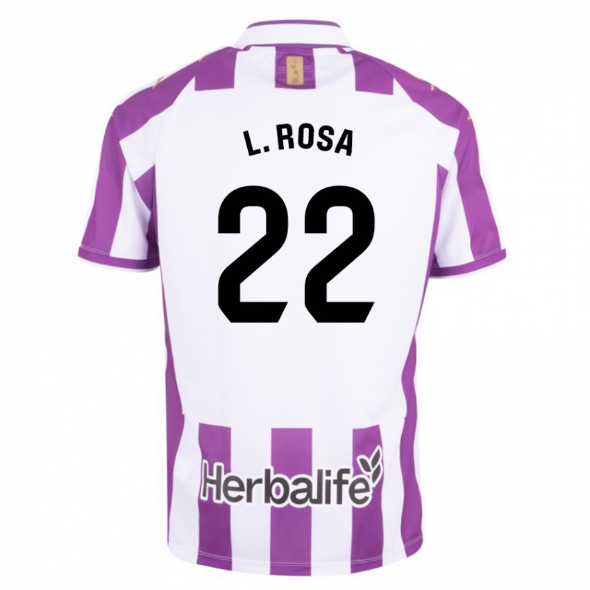 Niño Camiseta Lucas Rosa #22 Morado 1ª Equipación 2023/24 La Camisa Argentina