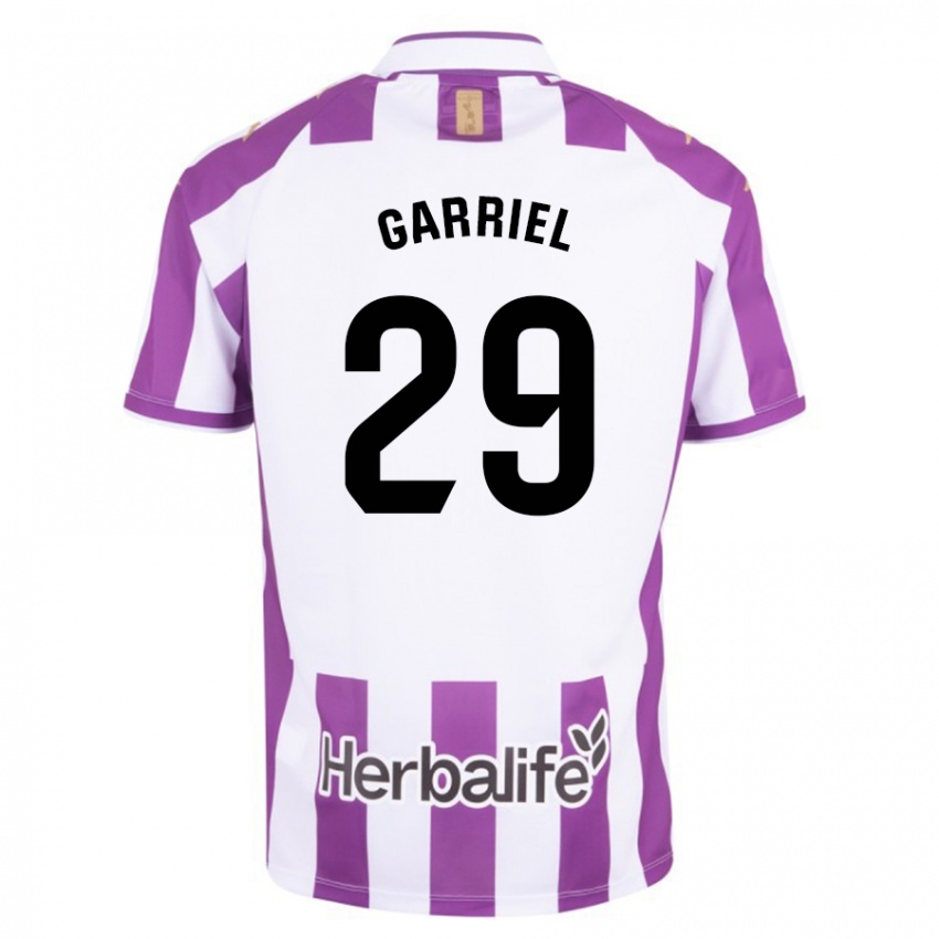Niño Camiseta Iván Garriel #29 Morado 1ª Equipación 2023/24 La Camisa Argentina