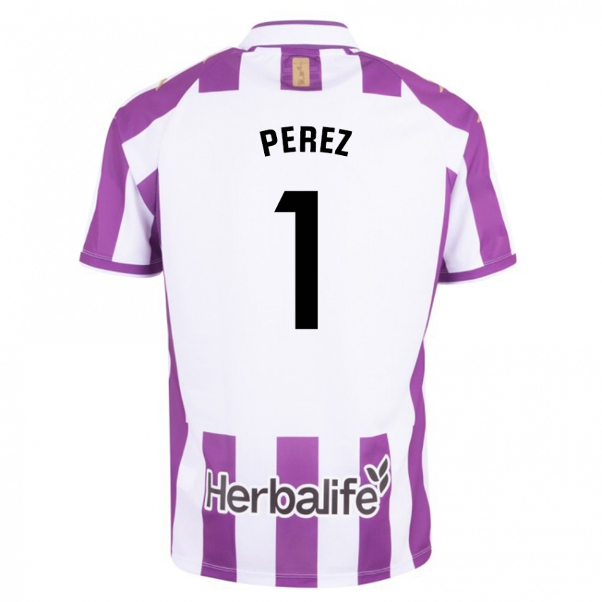 Niño Camiseta Fer Pérez #1 Morado 1ª Equipación 2023/24 La Camisa Argentina