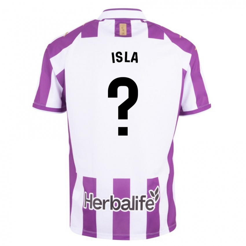Niño Camiseta Cristian Isla #0 Morado 1ª Equipación 2023/24 La Camisa Argentina