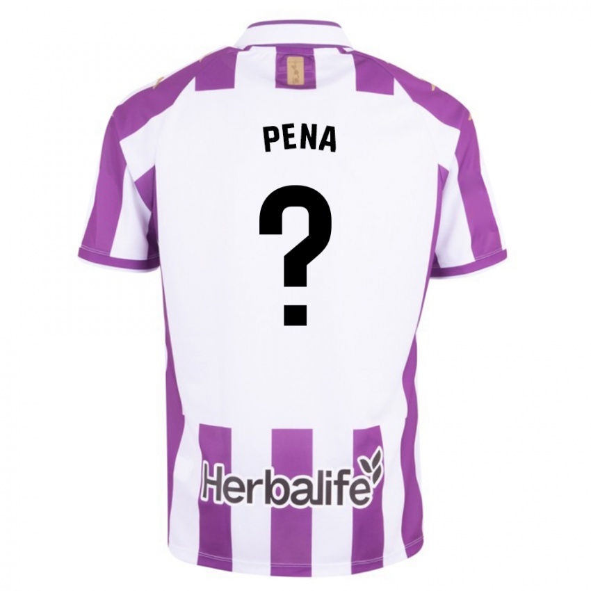 Niño Camiseta Enrique Peña #0 Morado 1ª Equipación 2023/24 La Camisa Argentina