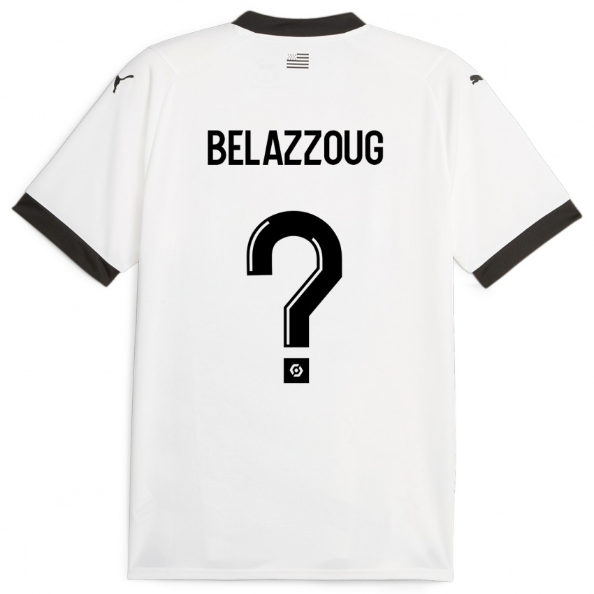 Niño Camiseta Kilian Belazzoug #0 Blanco 2ª Equipación 2023/24 La Camisa Argentina