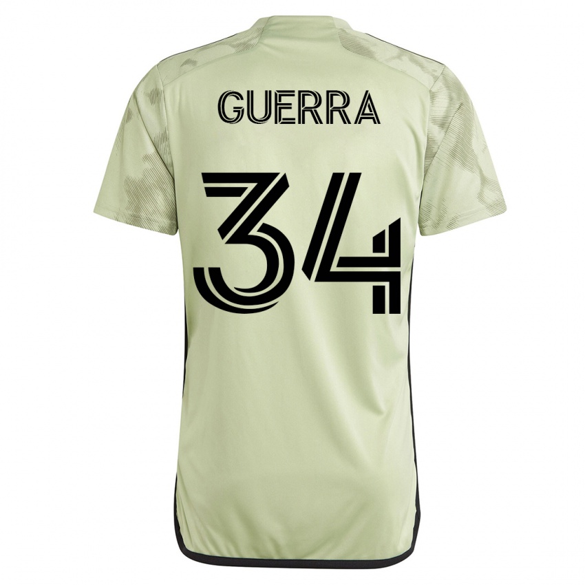 Niño Camiseta Decarlo Guerra #34 Verde 2ª Equipación 2023/24 La Camisa Argentina