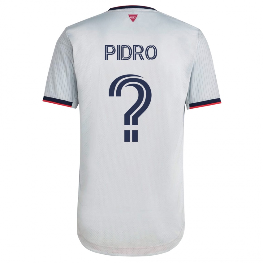 Niño Camiseta Selmir Pidro #0 Blanco 2ª Equipación 2023/24 La Camisa Argentina