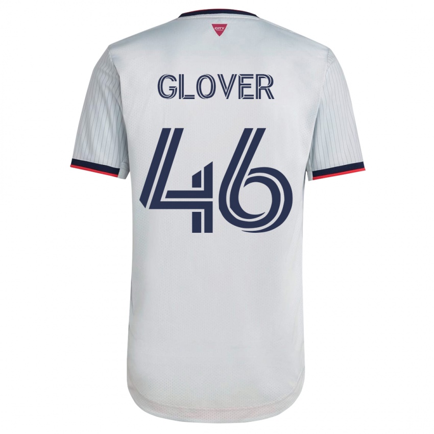 Niño Camiseta Caden Glover #46 Blanco 2ª Equipación 2023/24 La Camisa Argentina