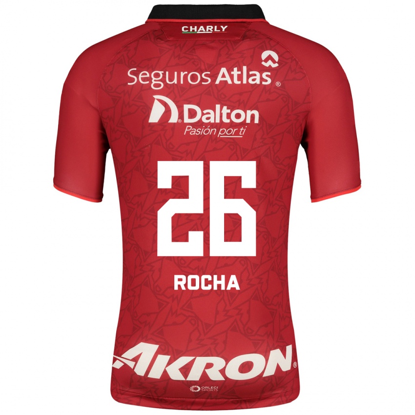 Niño Camiseta Aldo Rocha #26 Rojo 2ª Equipación 2023/24 La Camisa Argentina