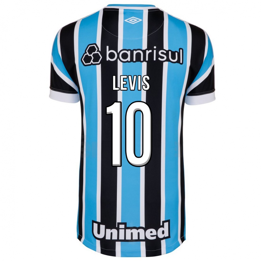 Hombre Camiseta Rafa Levis #10 Azul 1ª Equipación 2023/24 La Camisa Argentina