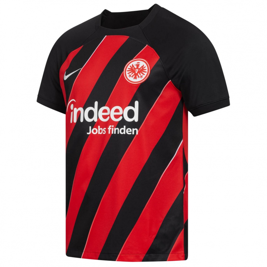 Hombre Camiseta Julian Brätz #0 Negro Rojo 1ª Equipación 2023/24 La Camisa Argentina