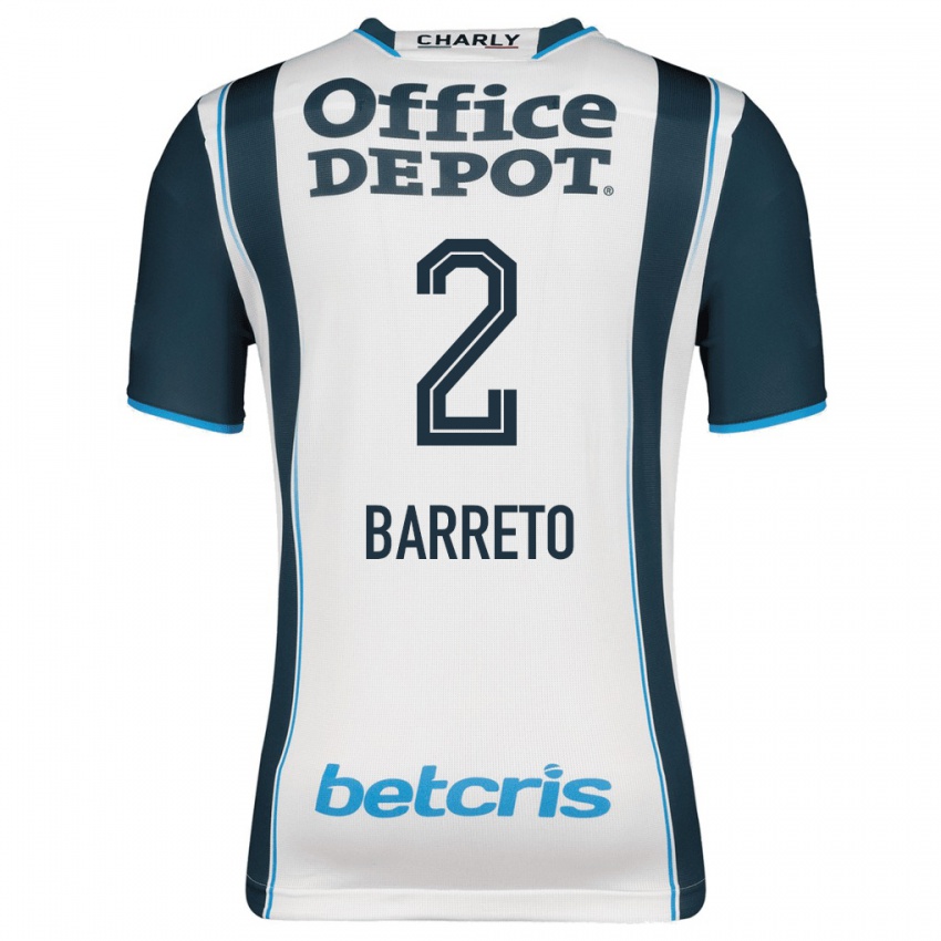 Hombre Camiseta Sergio Barreto #2 Armada 1ª Equipación 2023/24 La Camisa Argentina