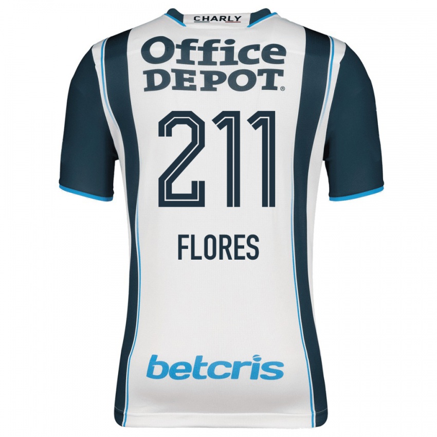 Hombre Camiseta Luis Flores #211 Armada 1ª Equipación 2023/24 La Camisa Argentina