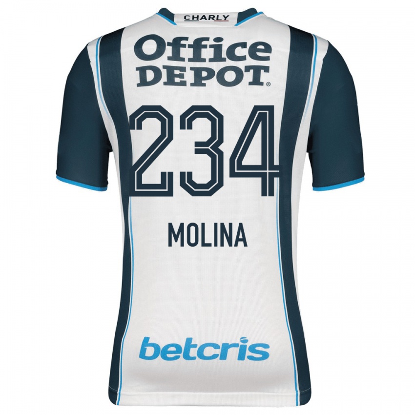 Hombre Camiseta Yoshimar Molina #234 Armada 1ª Equipación 2023/24 La Camisa Argentina