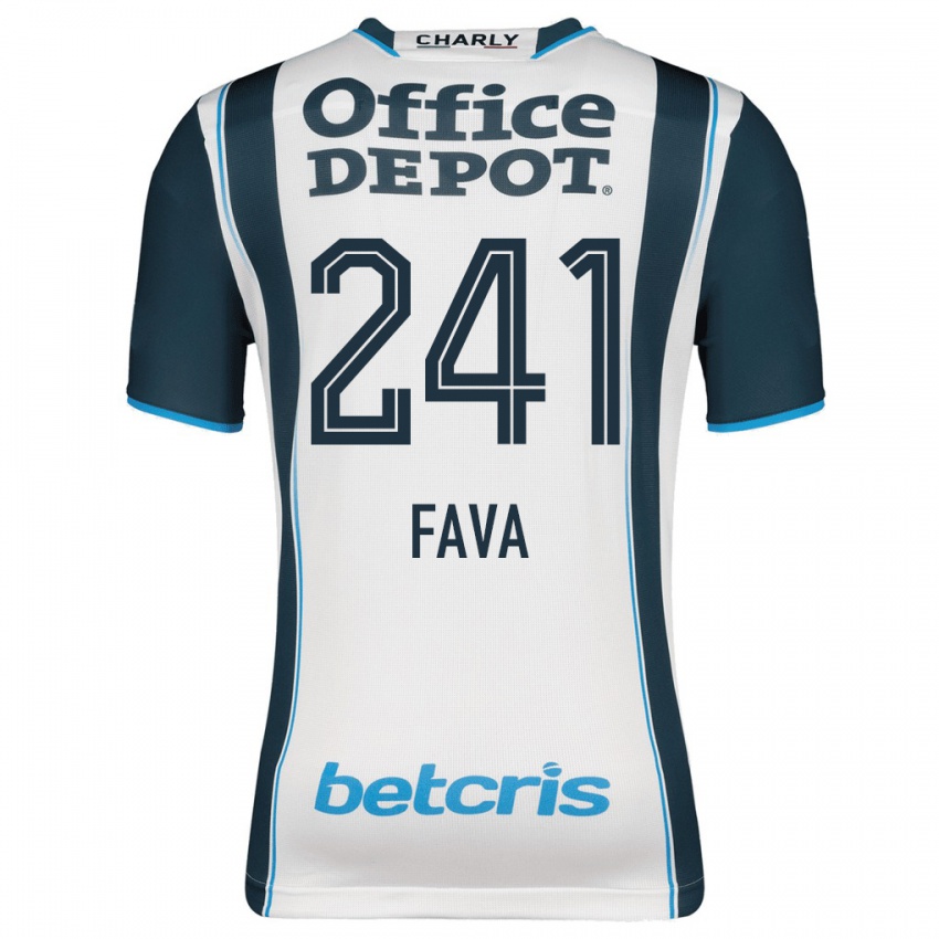 Hombre Camiseta Marco Fava #241 Armada 1ª Equipación 2023/24 La Camisa Argentina