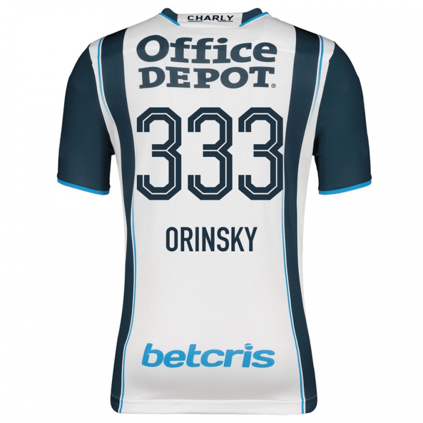 Hombre Camiseta Edson Orinsky #333 Armada 1ª Equipación 2023/24 La Camisa Argentina
