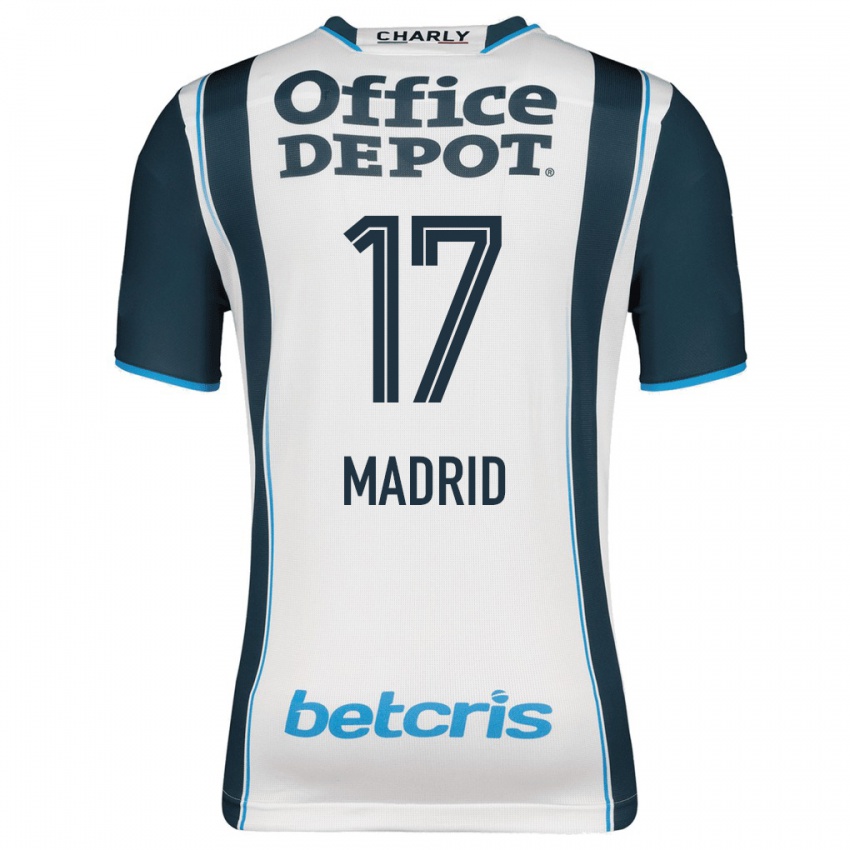 Hombre Camiseta Yanín Madrid #17 Armada 1ª Equipación 2023/24 La Camisa Argentina