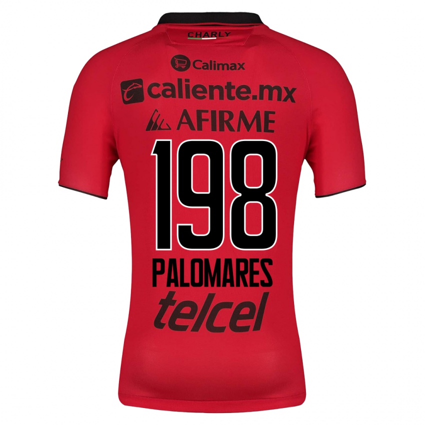 Hombre Camiseta Ramón Palomares #198 Rojo 1ª Equipación 2023/24 La Camisa Argentina